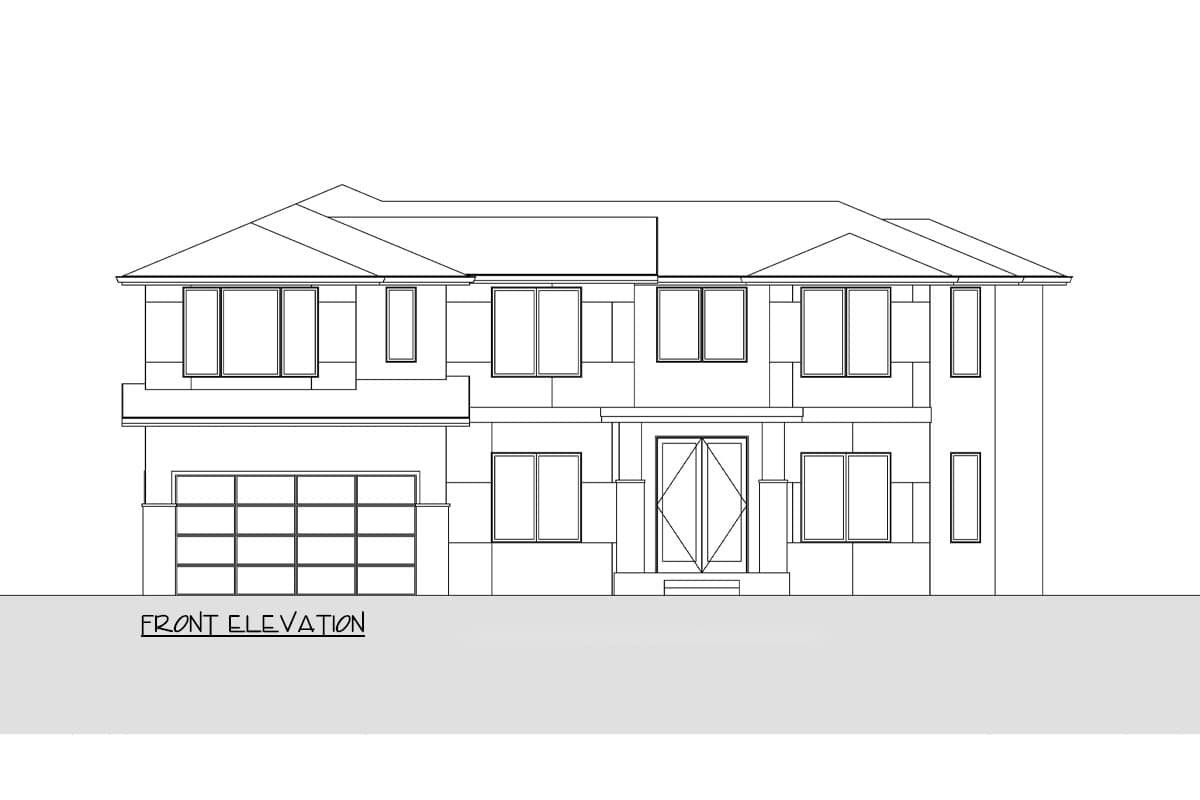 Plan 666272RAF: 2-Story Northwest Home Plan with Two Story Great Room and Flex Room - 4435 Sq Ft - Image #5 - Craftsman, Northwest
