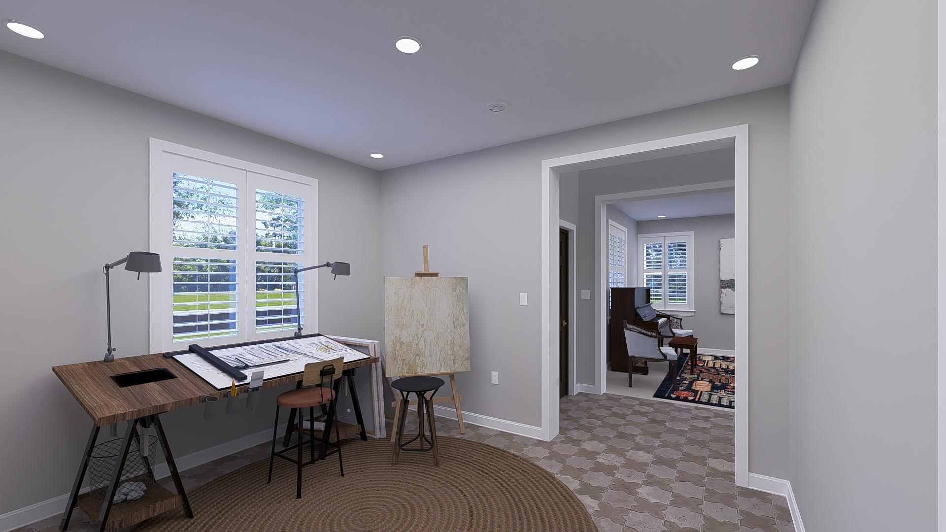 Plan 61509UT: 5-Bed New American Home Plan with Two Story Great Room - 3237 Sq Ft - Image #11 - New American, Traditional