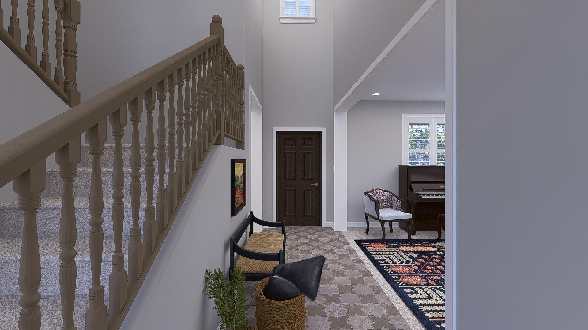 Plan 61509UT: 5-Bed New American Home Plan with Two Story Great Room - 3237 Sq Ft - Image #12 - New American, Traditional