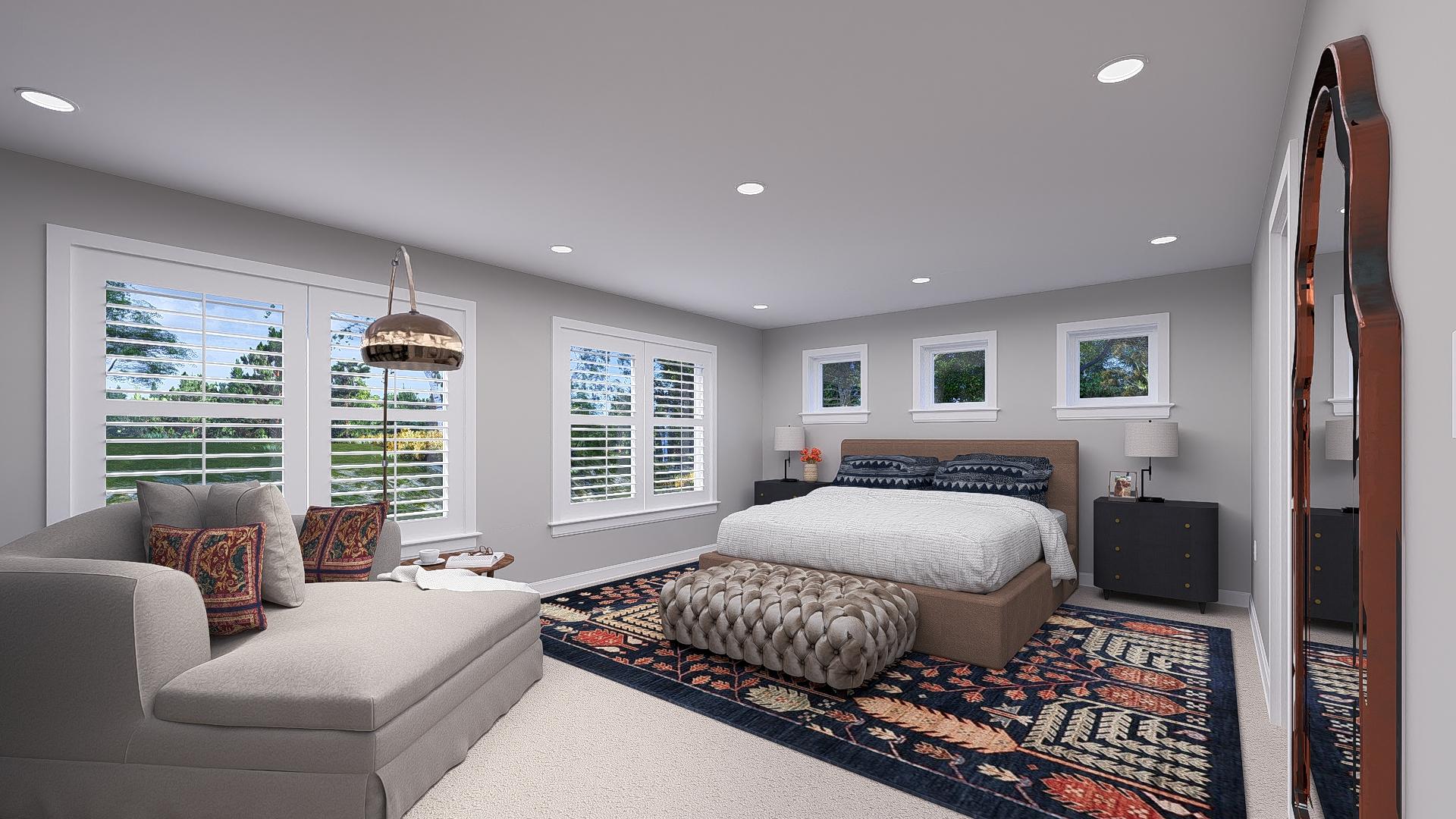 Plan 61509UT: 5-Bed New American Home Plan with Two Story Great Room - 3237 Sq Ft - Image #21 - New American, Traditional