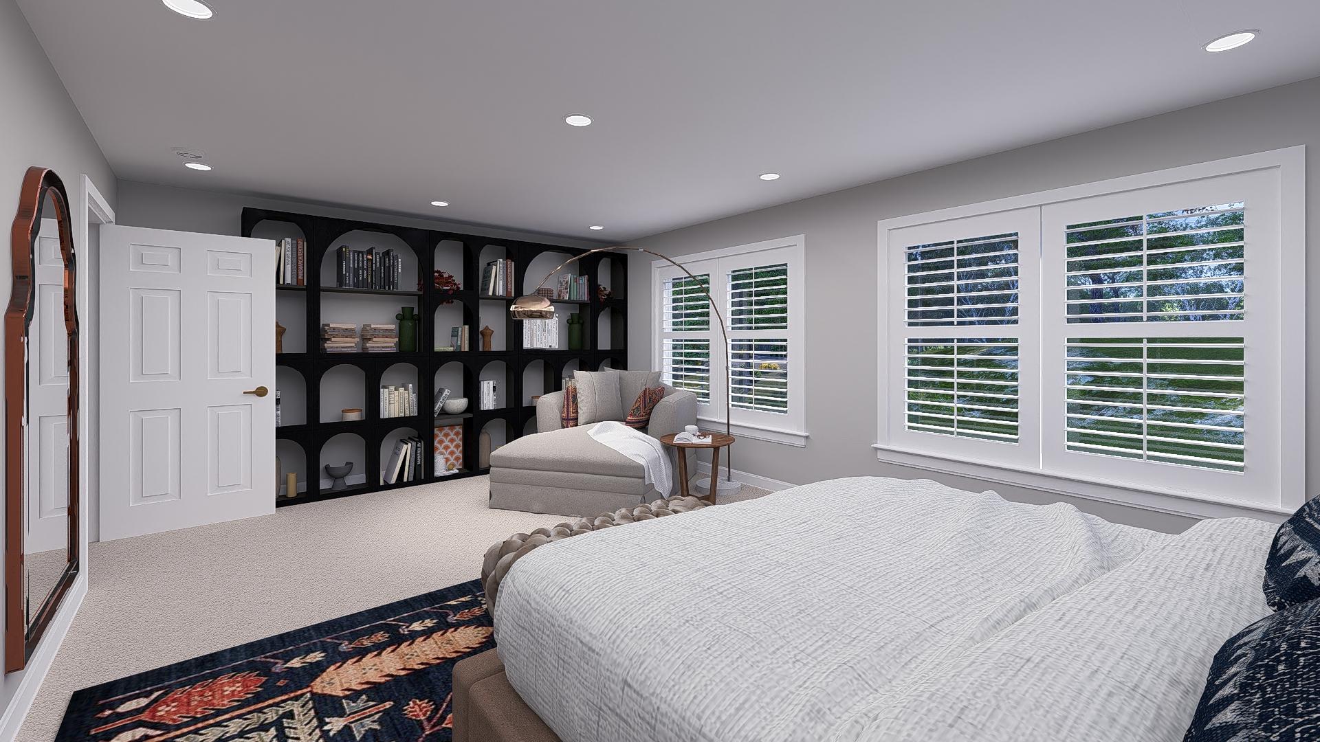 Plan 61509UT: 5-Bed New American Home Plan with Two Story Great Room - 3237 Sq Ft - Image #22 - New American, Traditional