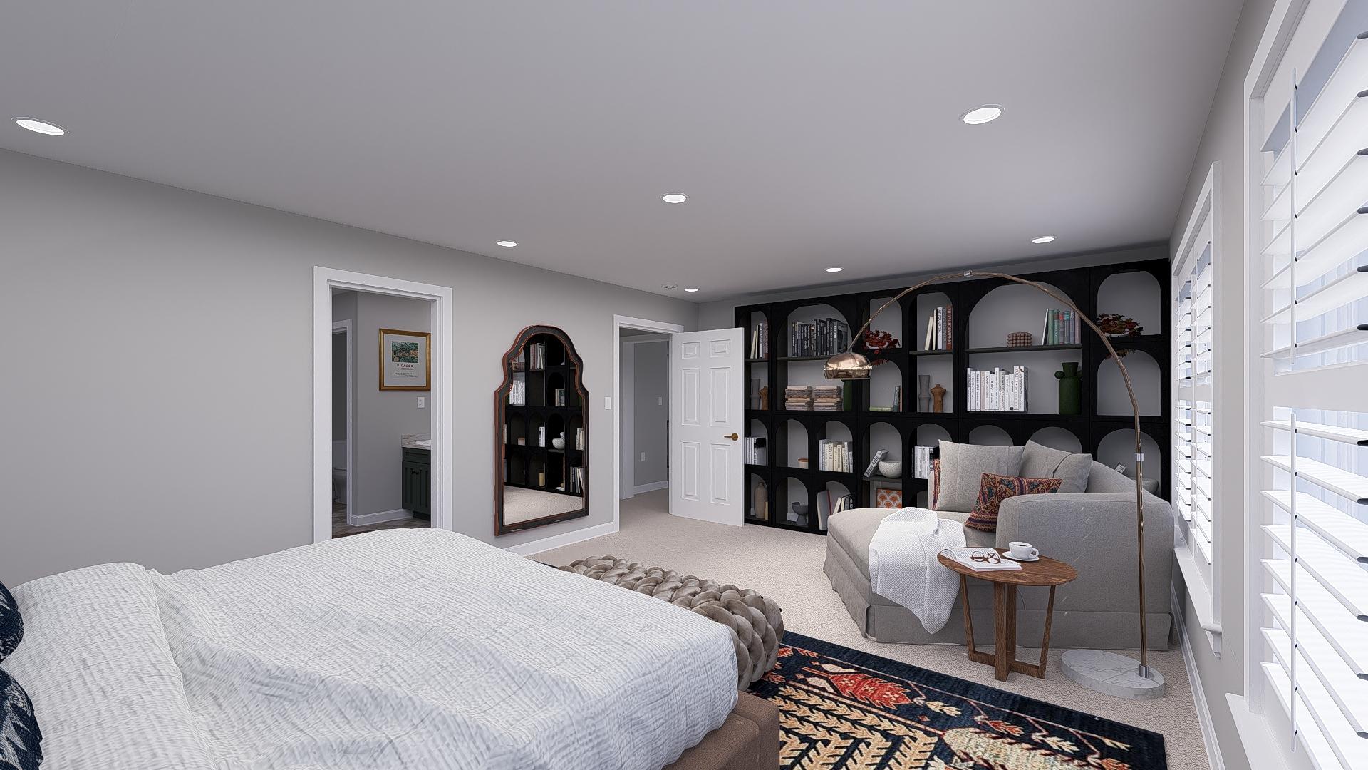 Plan 61509UT: 5-Bed New American Home Plan with Two Story Great Room - 3237 Sq Ft - Image #23 - New American, Traditional