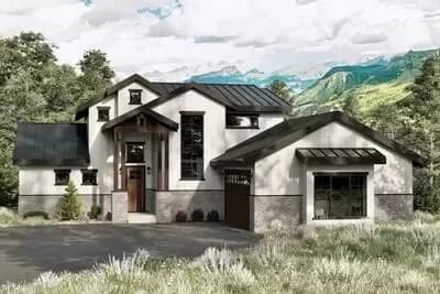 Modern Cabin with Soaring Vaulted Ceilings and Lower Level Expansion - 1990 Sq Ft