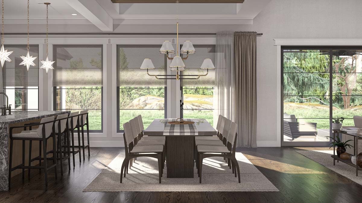 Plan 623371DJ: 5-Bed Modern European Home Plan with Two Story Great Room and Family Room - 4650 Sq Ft - Image #14 - Contemporary, European, French Country, New American, Transitional