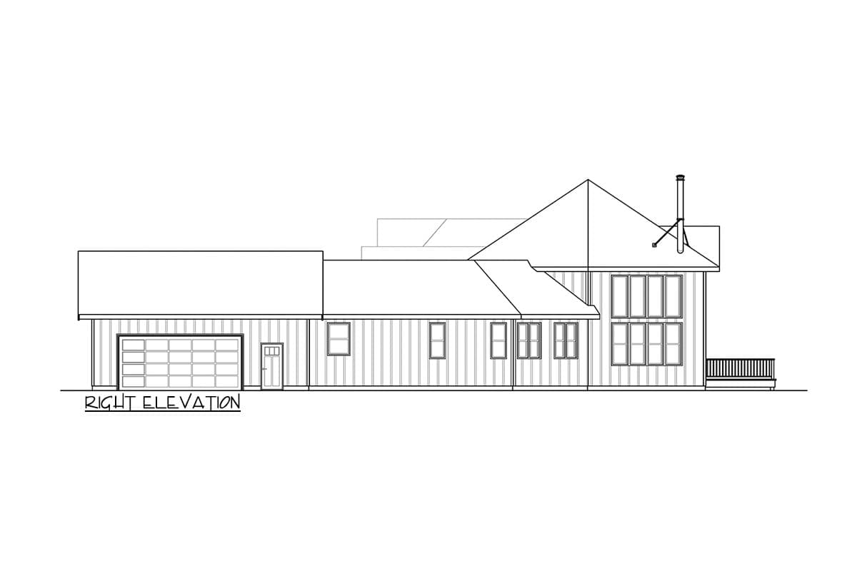 Plan 72416DA: 3-Bed Home Plan with Media Room and Office - 3713 Sq Ft - Image #6 - Craftsman, Northwest
