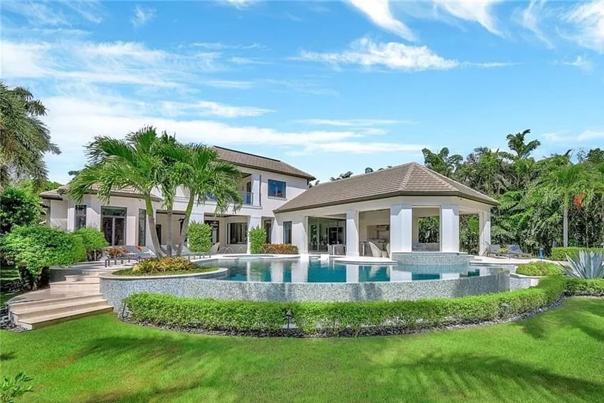 Plan 31843DN: Luxury Transitional House Plan with 5 Bedrooms and a 5 Car Garage - 8786 Sq Ft - Image #41 - European, Florida-Style, Mediterranean, Transitional