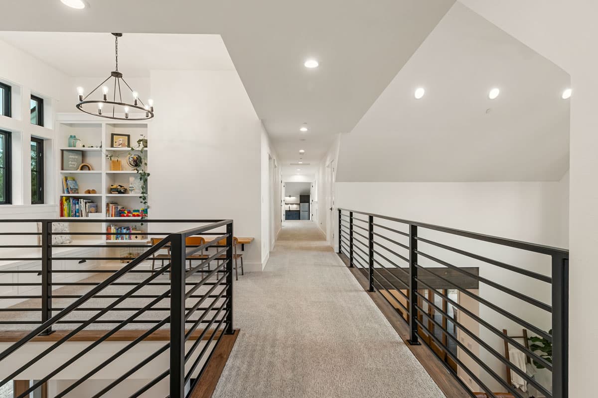 Plan 280210JWD: 4-Bed Modern Farmhouse with Two Story Great Room and Outdoor Fireplace - 4787 Sq Ft - Image #28 - Country, Farmhouse, Modern Farmhouse, Mountain