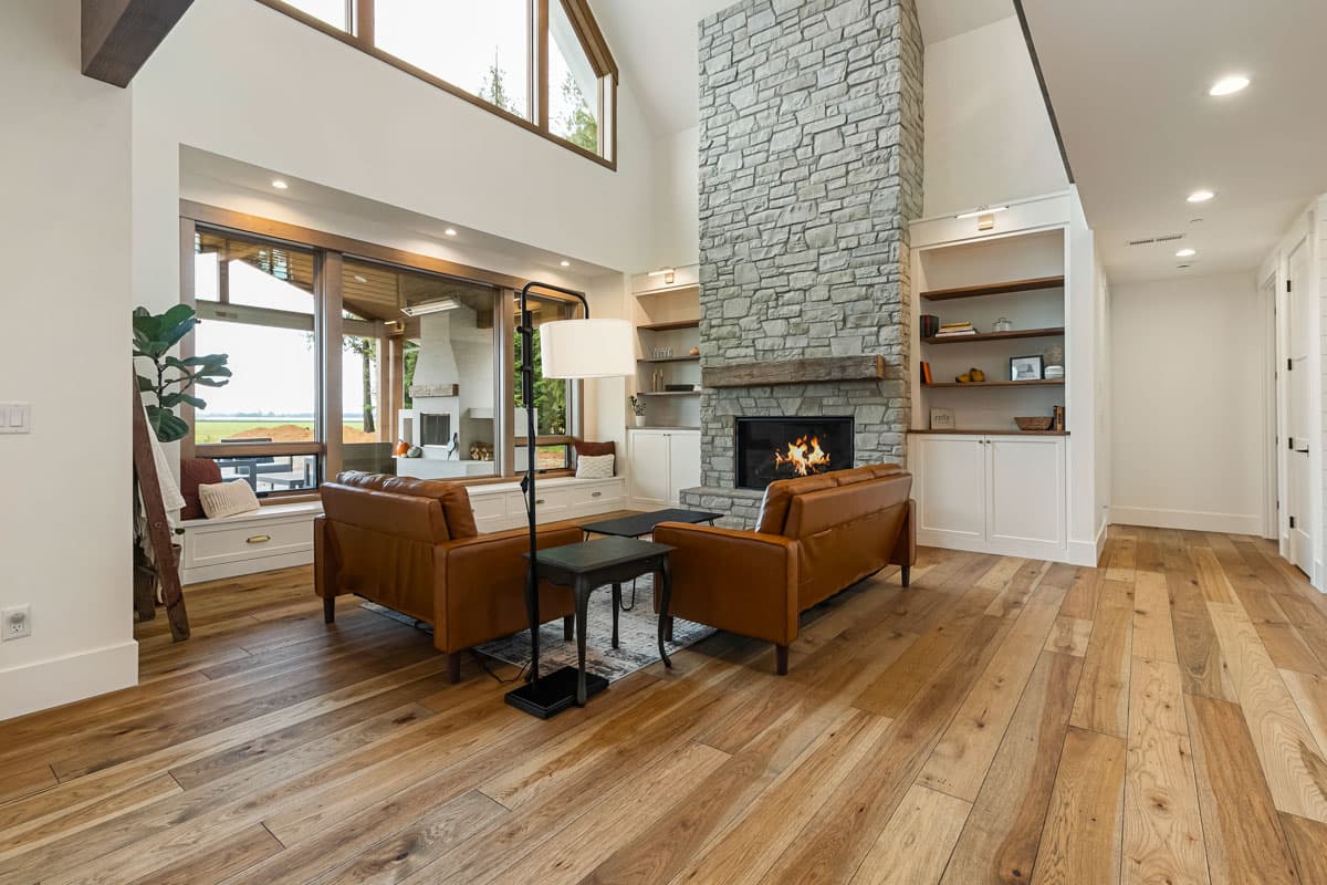 Plan 280210JWD: 4-Bed Modern Farmhouse with Two Story Great Room and Outdoor Fireplace - 4787 Sq Ft - Image #7 - Country, Farmhouse, Modern Farmhouse, Mountain
