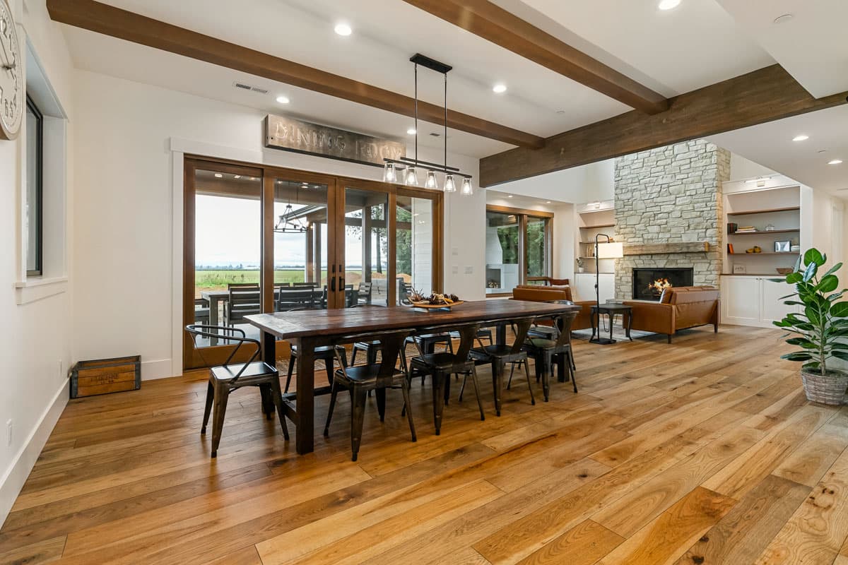 Plan 280210JWD: 4-Bed Modern Farmhouse with Two Story Great Room and Outdoor Fireplace - 4787 Sq Ft - Image #13 - Country, Farmhouse, Modern Farmhouse, Mountain