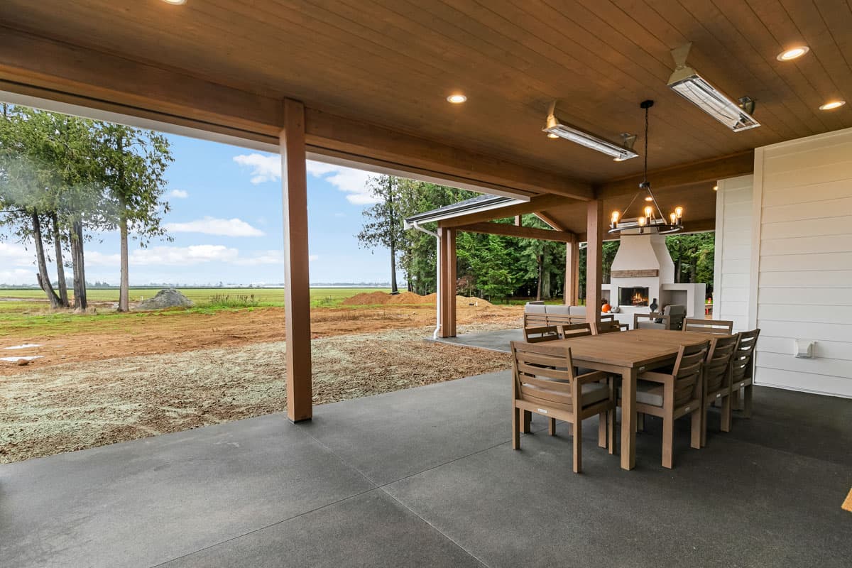 Plan 280210JWD: 4-Bed Modern Farmhouse with Two Story Great Room and Outdoor Fireplace - 4787 Sq Ft - Image #61 - Country, Farmhouse, Modern Farmhouse, Mountain