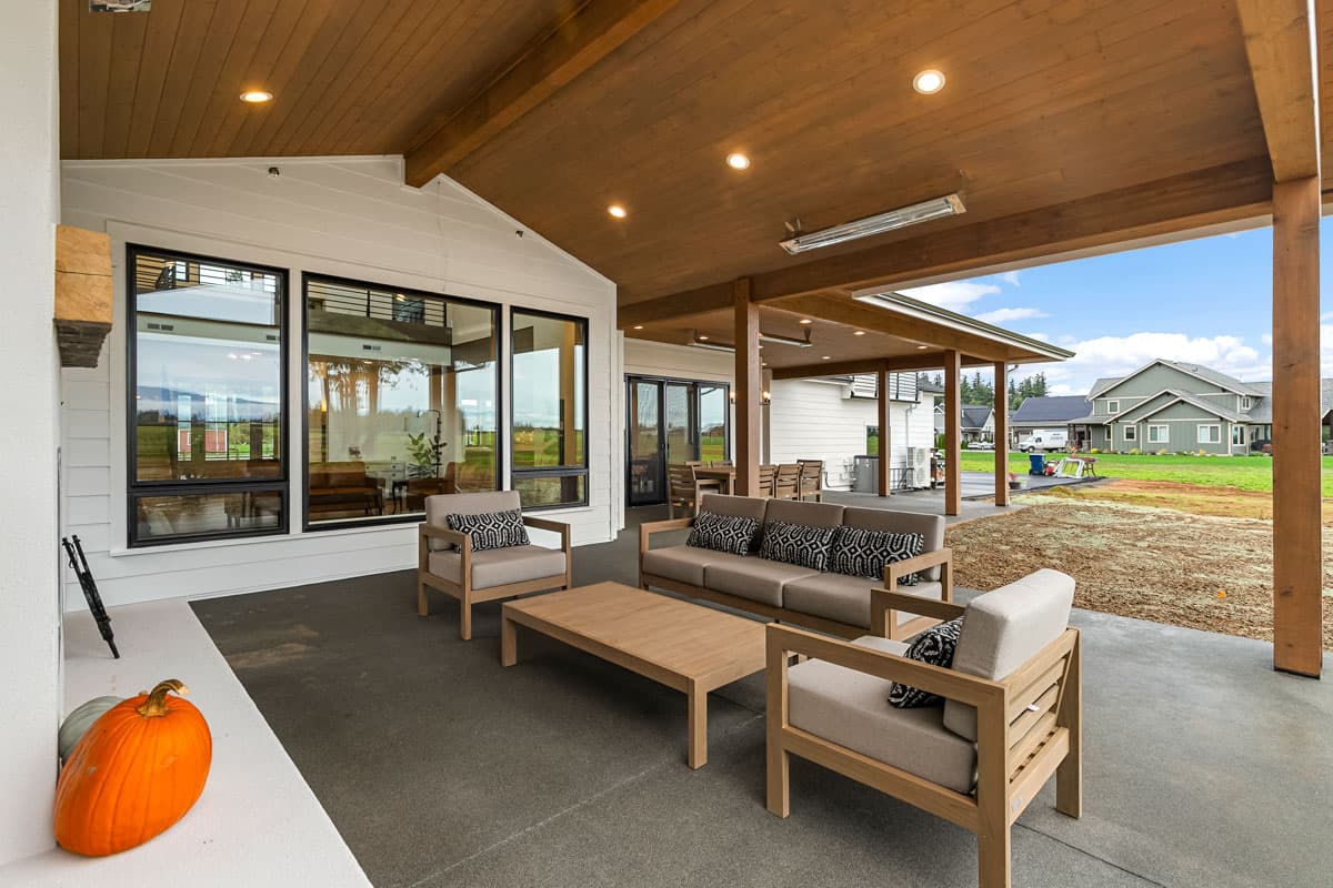 Plan 280210JWD: 4-Bed Modern Farmhouse with Two Story Great Room and Outdoor Fireplace - 4787 Sq Ft - Image #64 - Country, Farmhouse, Modern Farmhouse, Mountain
