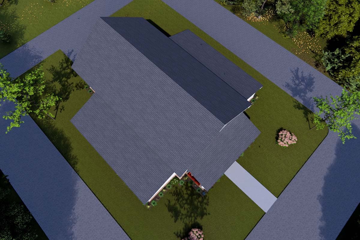 Plan 52356WM: Barndominium-Style Modern Farmhouse with 4-Bedrooms and Loft - 2228 Sq Ft - Image #22 - Barndominium, Cottage, Country, Farmhouse, Modern Farmhouse