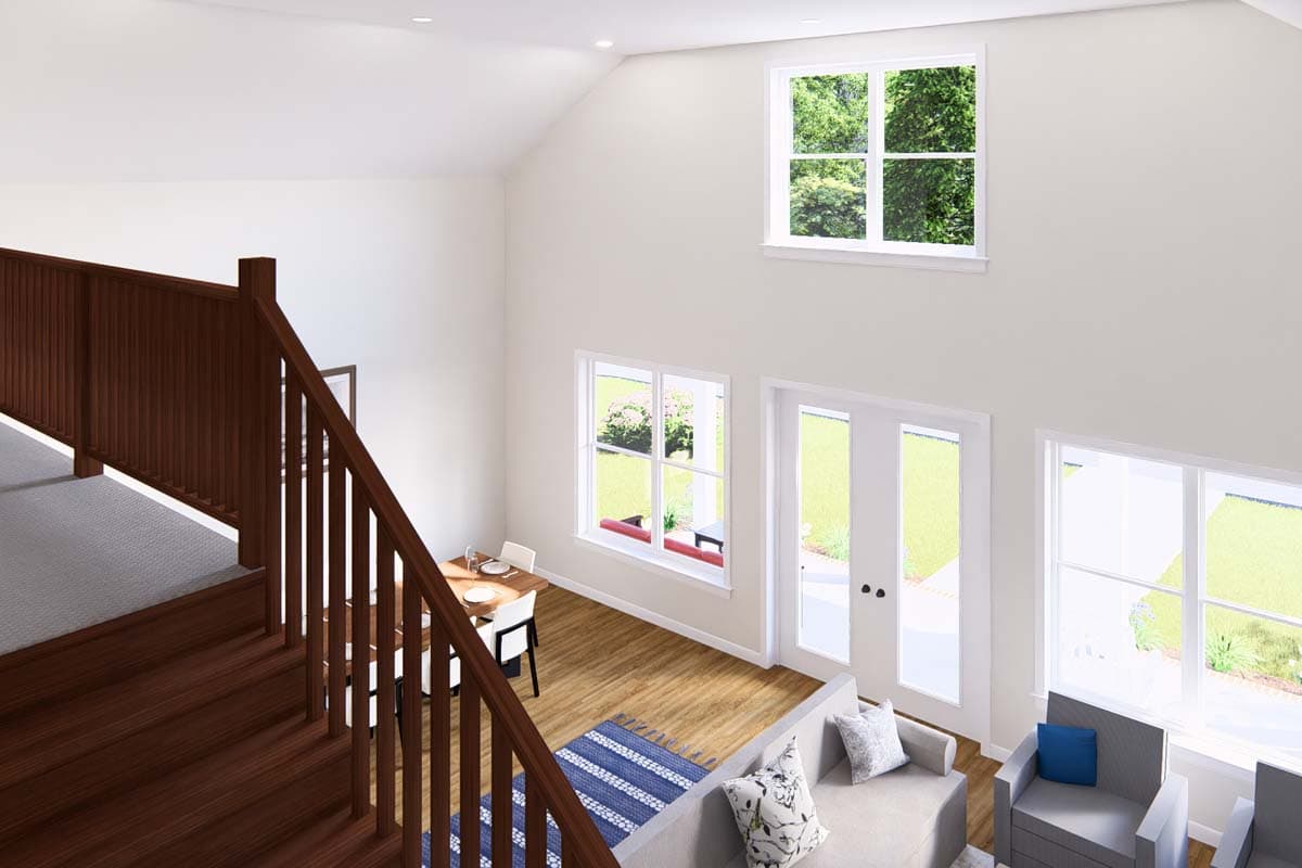 Plan 52356WM: Barndominium-Style Modern Farmhouse with 4-Bedrooms and Loft - 2228 Sq Ft - Image #16 - Barndominium, Cottage, Country, Farmhouse, Modern Farmhouse