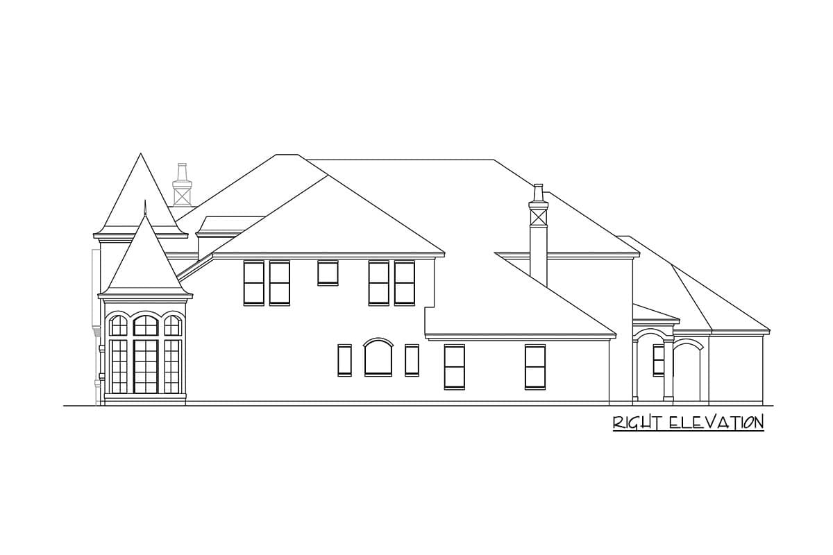 Plan 36339TX: European Luxury - Image #5 - European, French Country