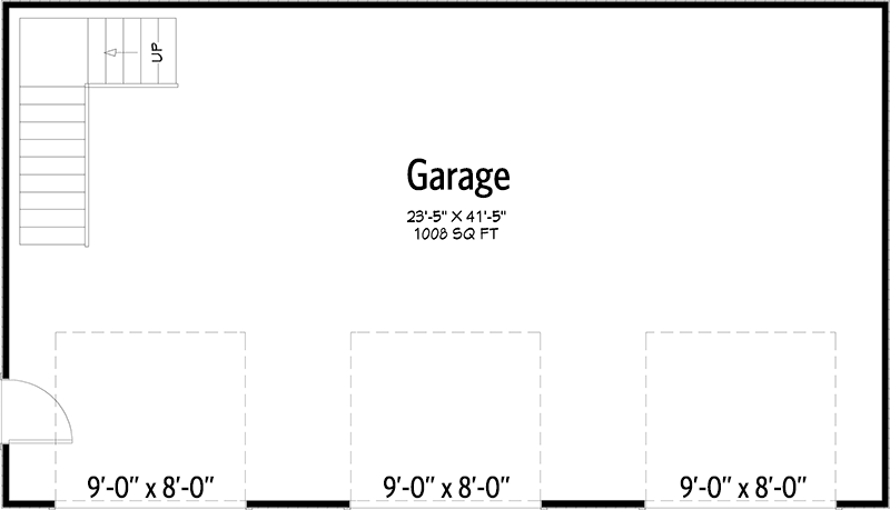Plan 373013TMB: Rustic Timber-Framed 3-Car Garage Barndo Plan with Large Workshop Loft - 1954 Sq Ft - Floor Plan - Main Level - Barndominium, Country, Farmhouse, Rustic