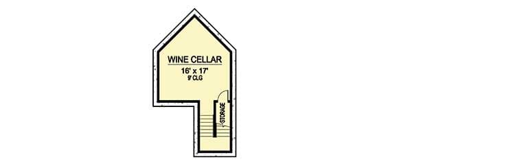 Plan 36353TX: 2-Story Ceilings Abound - Floor Plan - Wine Cellar - European, French Country