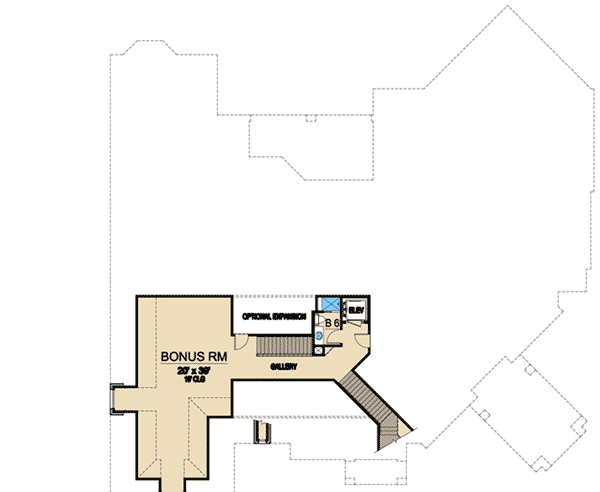 Plan 36356TX: Grandeur with Central Rotunda - Floor Plan - 2nd Floor - European, Traditional
