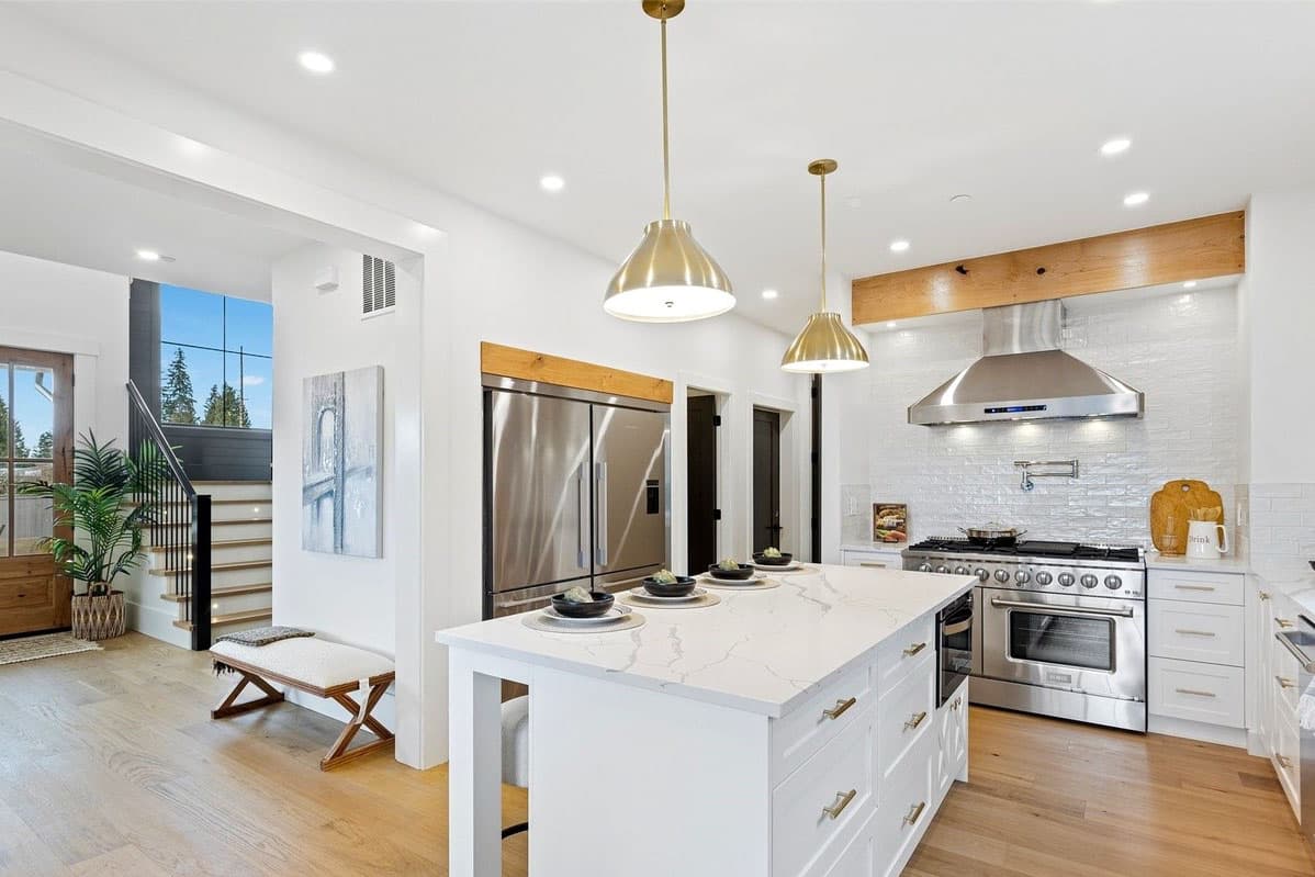 Plan 666273RAF: Three-Story Contemporary Home Plan with Two-Master Suites and Open Loft - 4125 Sq Ft - Image #7 - Contemporary, Modern