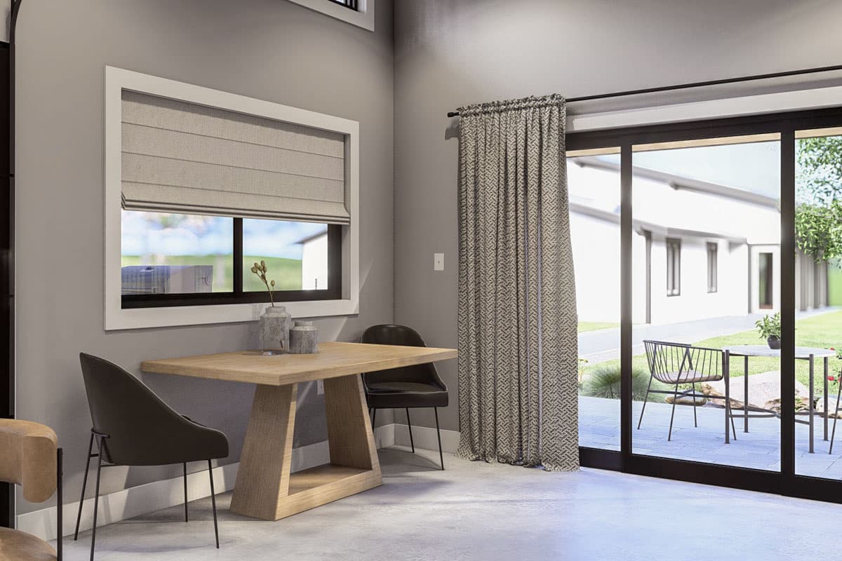 Plan 623377DJ: Contemporary Pool House with Outdoor Kitchen - 280 Sq Ft  - Image #10 - Contemporary, Modern