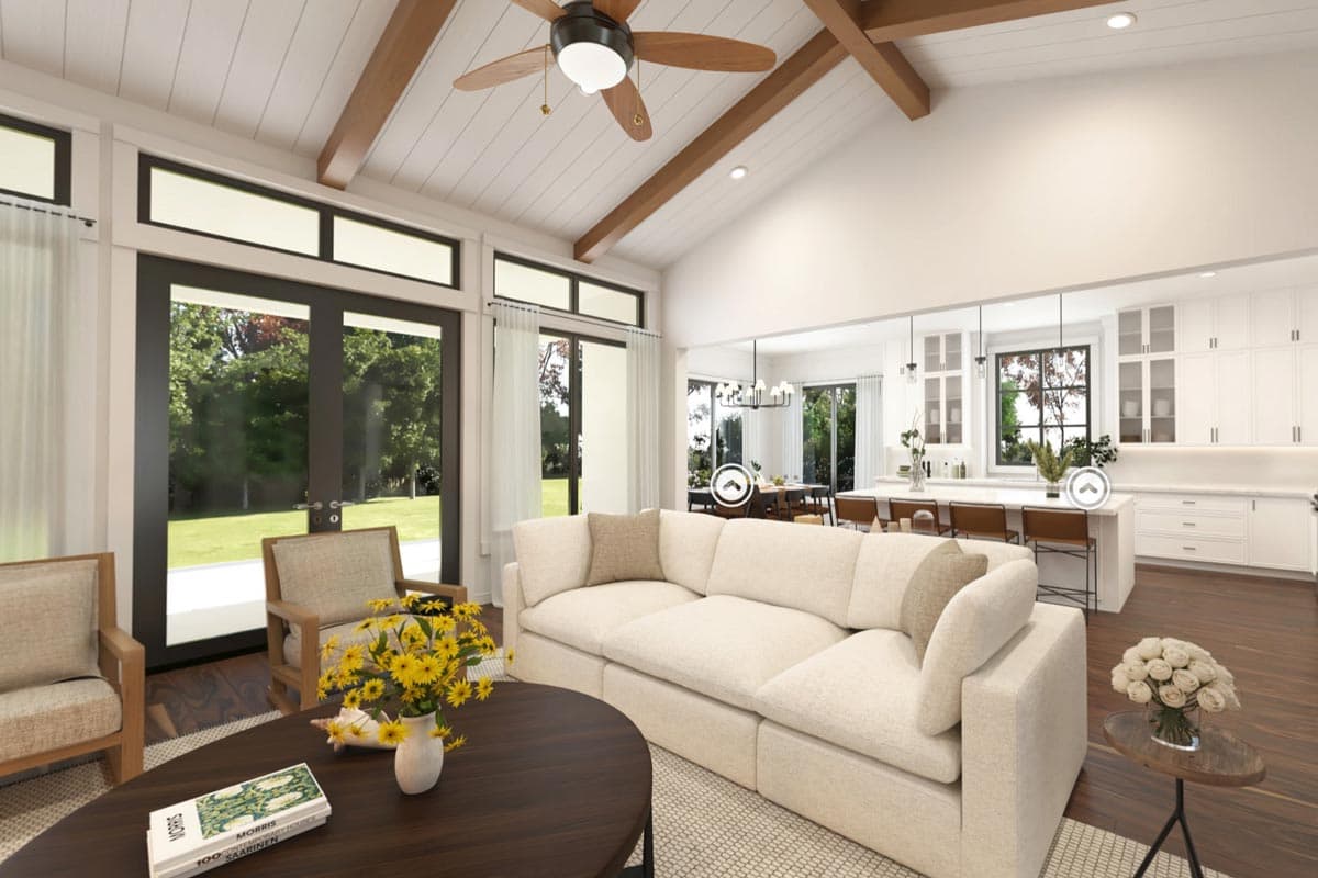 Plan 915061CHP: 4-Bed French Country House Plan with Two-Story Great Room - 2830 Sq Ft - Virtual Tour Cover Image - European, French Country, New American