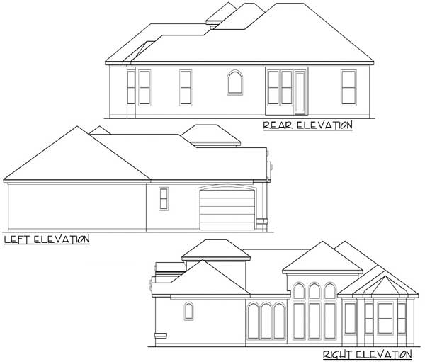 Plan 36363TX: Magnificent Hacienda - Image #14 - Mediterranean, Southwest, Spanish