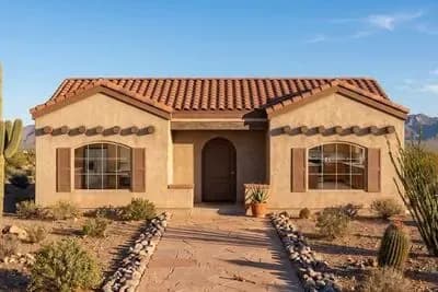 1-Bed Southwest-Style Ranch with Patio Space - 834 Sq Ft