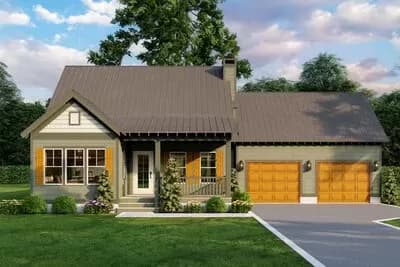 2-Bed Mountain Cabin with Loft and Great Room - 1294 Sq Ft