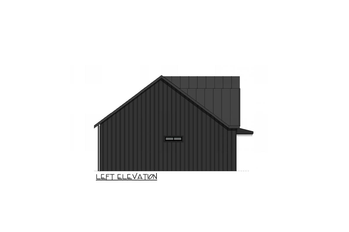 Plan 420155WNT: Contemporary Cottage House Plan with 3 Bedrooms and 2-Car Garage - 1578 Sq Ft - Image #15 - Contemporary, Cottage, New American