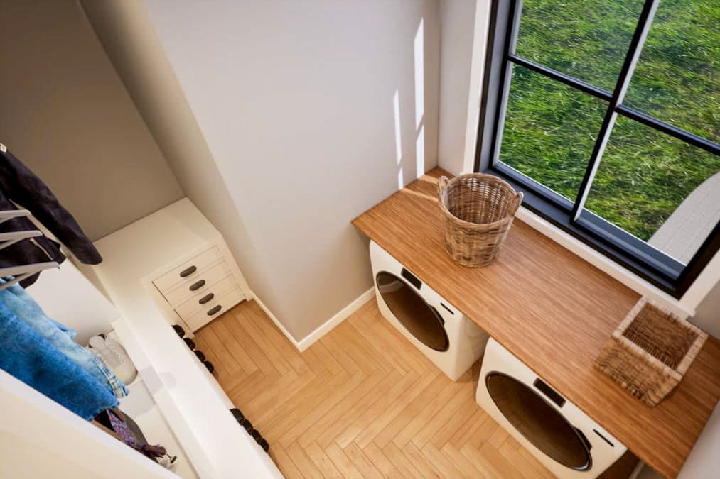 Plan 420156WNT: 3-Bed Modern Farmhouse Plan with a 2-Car Garage - 2100 Sq Ft - Image #5 - Country, Farmhouse, Modern Farmhouse, New American, Ranch