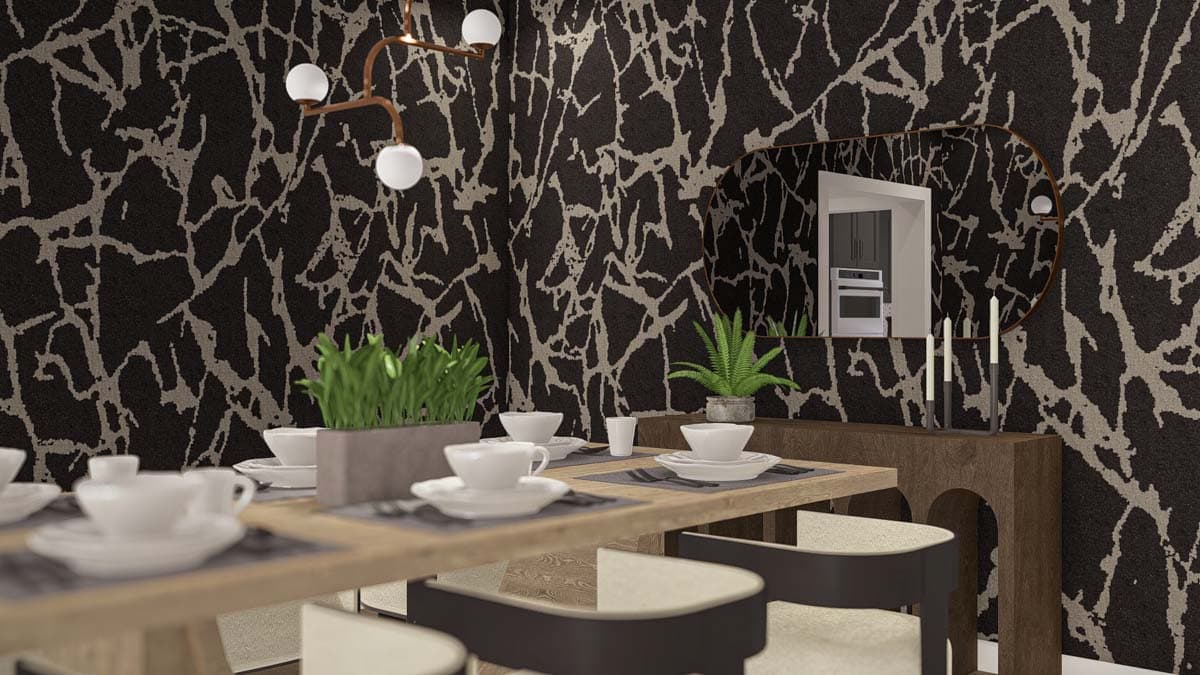 Plan 623389DJ: One Story 4 Bed Modern Home Plan with Formal Dining - 2987 Sq Ft - Image #5 - Cottage, Ranch