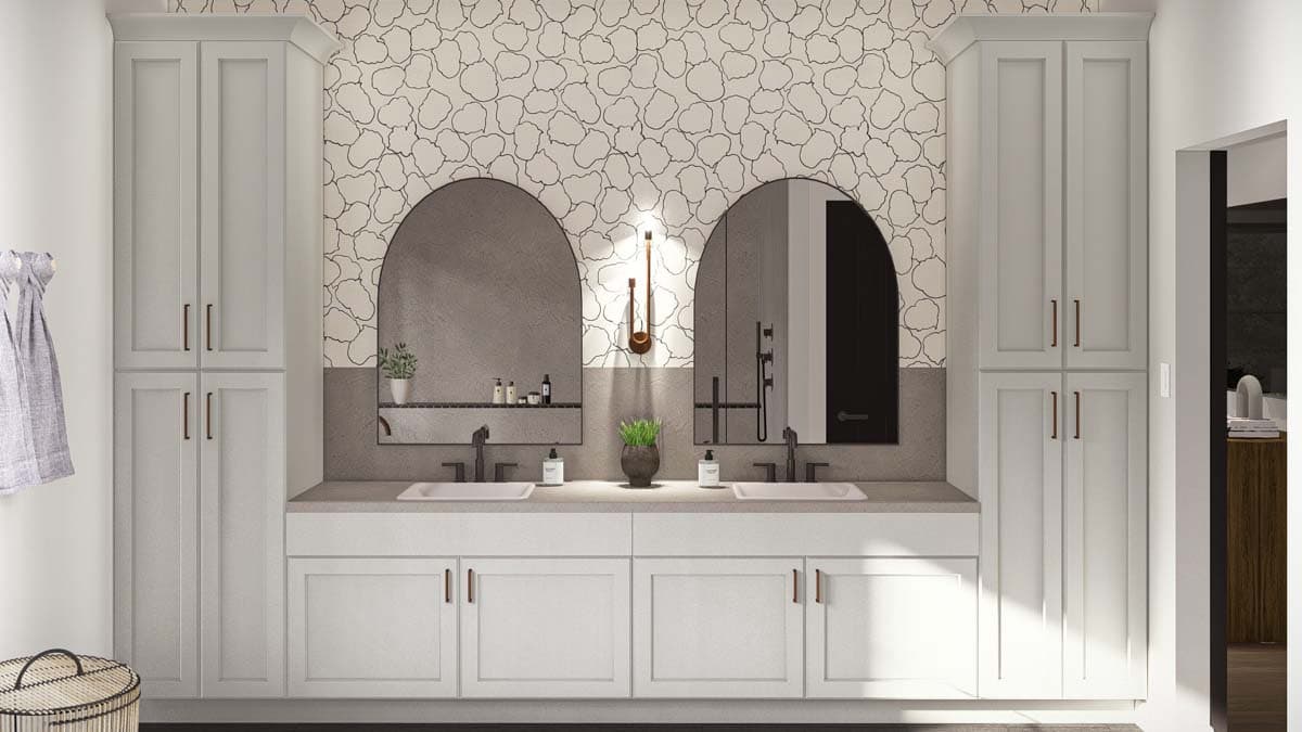 Plan 623389DJ: One Story 4 Bed Modern Home Plan with Formal Dining - 2987 Sq Ft - Image #17 - Cottage, Ranch