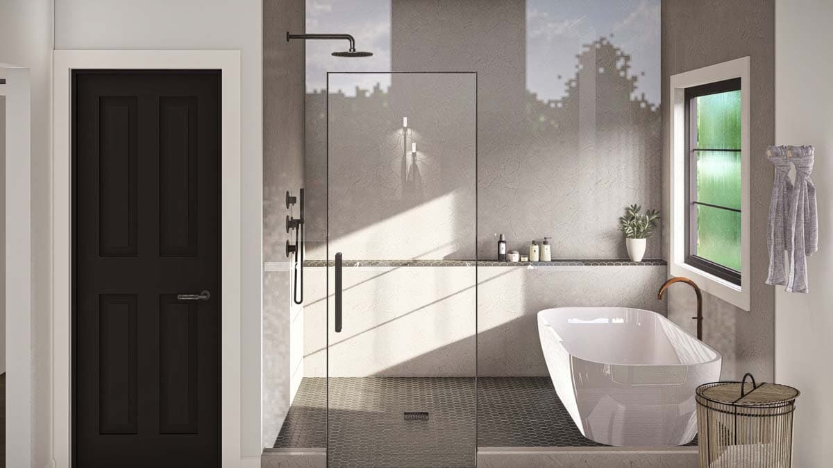 Plan 623389DJ: One Story 4 Bed Modern Home Plan with Formal Dining - 2987 Sq Ft - Image #18 - Cottage, Ranch