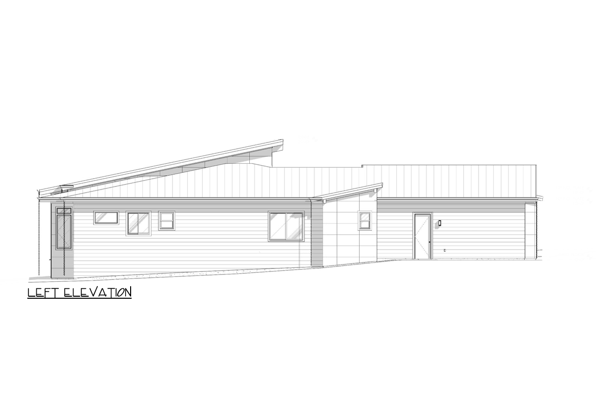 Plan 307700RAD: 4-Bed Contemporary Plan with Outdoor Kitchen and Flex Room - 4090 Sq Ft - Image #18 - Contemporary, Mid Century Modern, Modern, Northwest