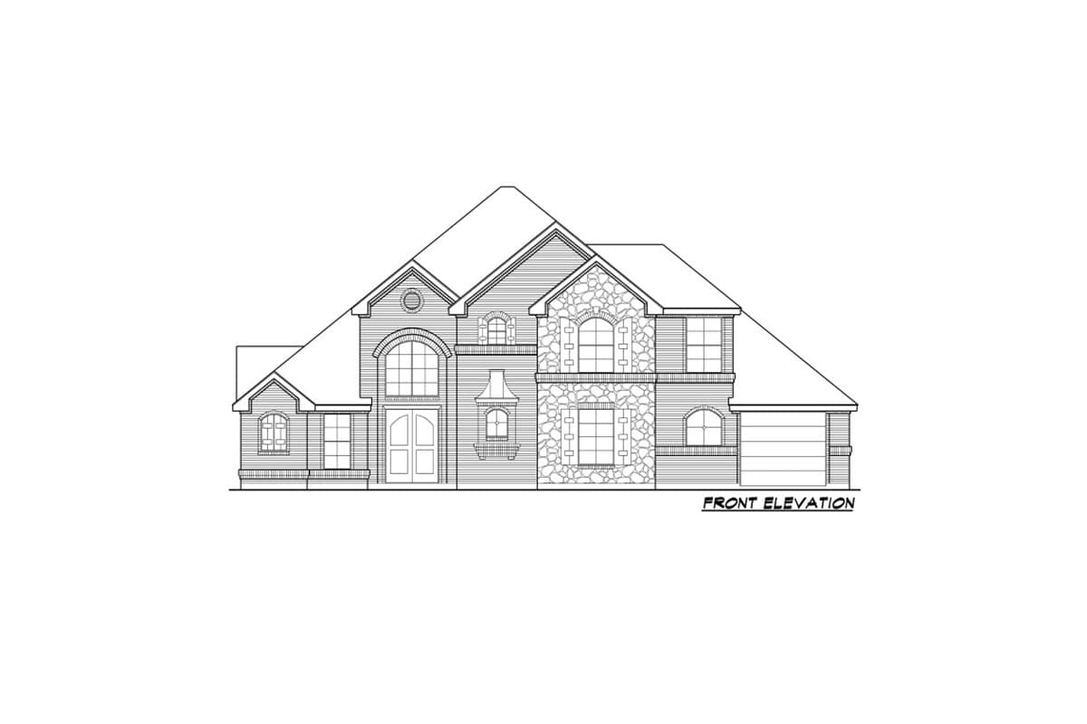 Plan 36394TX: Attention to Detail - Image #25 - European, Traditional