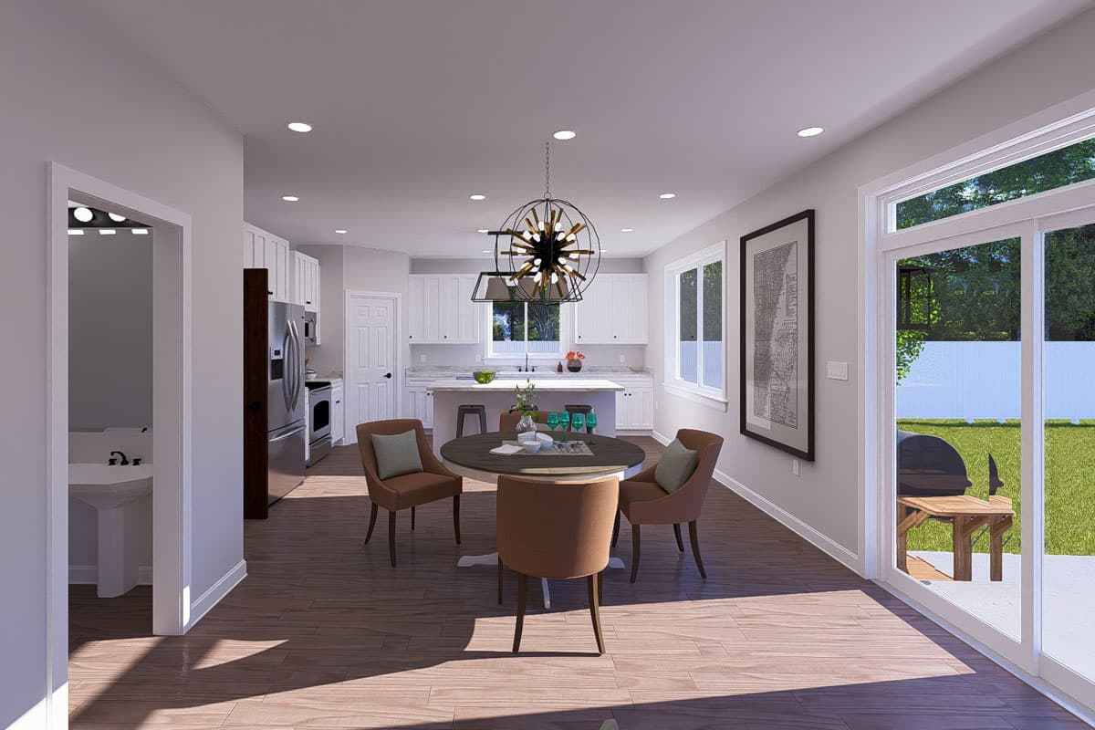 Plan 61516UT: Traditional 2-Story House Plan with 3 Beds - 2228 Sq Ft - Image #12 - Traditional
