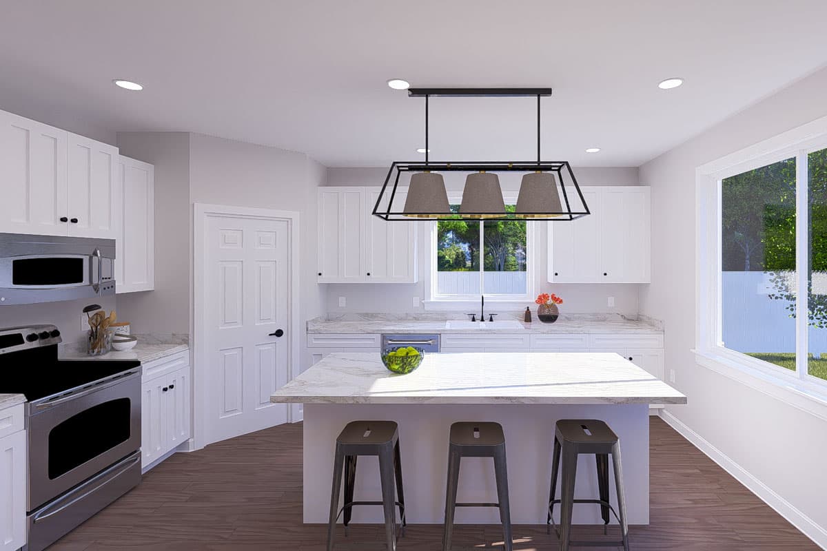 Plan 61516UT: Traditional 2-Story House Plan with 3 Beds - 2228 Sq Ft - Image #13 - Traditional