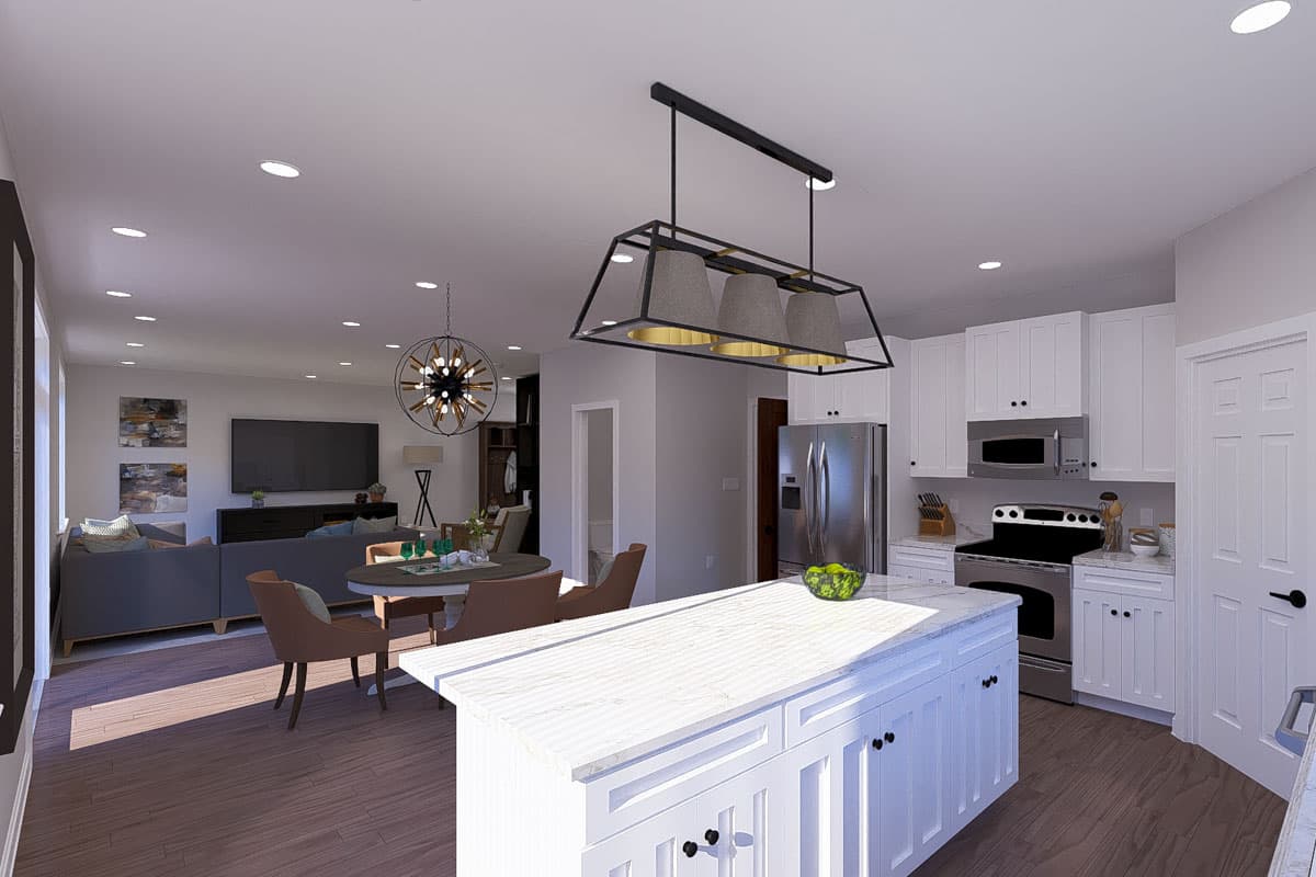 Plan 61516UT: Traditional 2-Story House Plan with 3 Beds - 2228 Sq Ft - Image #14 - Traditional