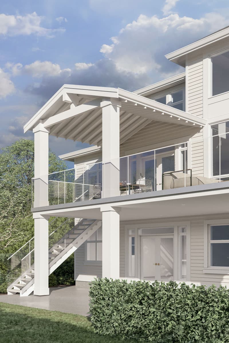 Plan 270107AF: 4-Bed Craftsman House Plan with Two-Story Great Room - 3618 Sq Ft - Image #26 - Country, Craftsman, New American, Traditional
