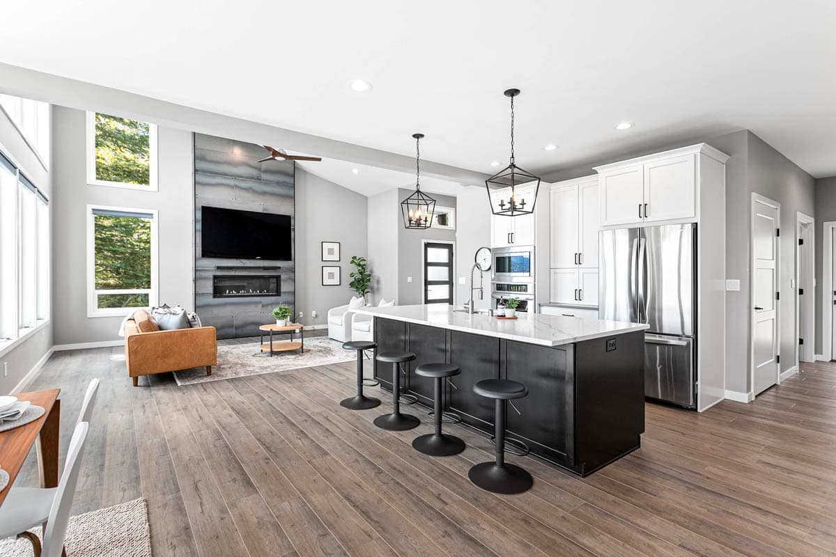 Plan 280213JWD: Contemporary Home Plan with Three Level Living - 2589 Sq Ft - Image #13 - Contemporary, Modern