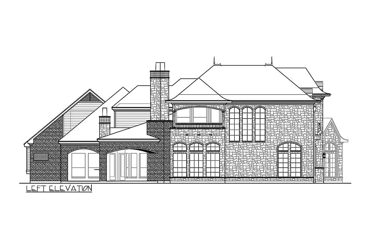Plan 36421TX: Lap Of Luxury With Room For Expansion - 4671 Sq Ft - Image #6 - European, French Country