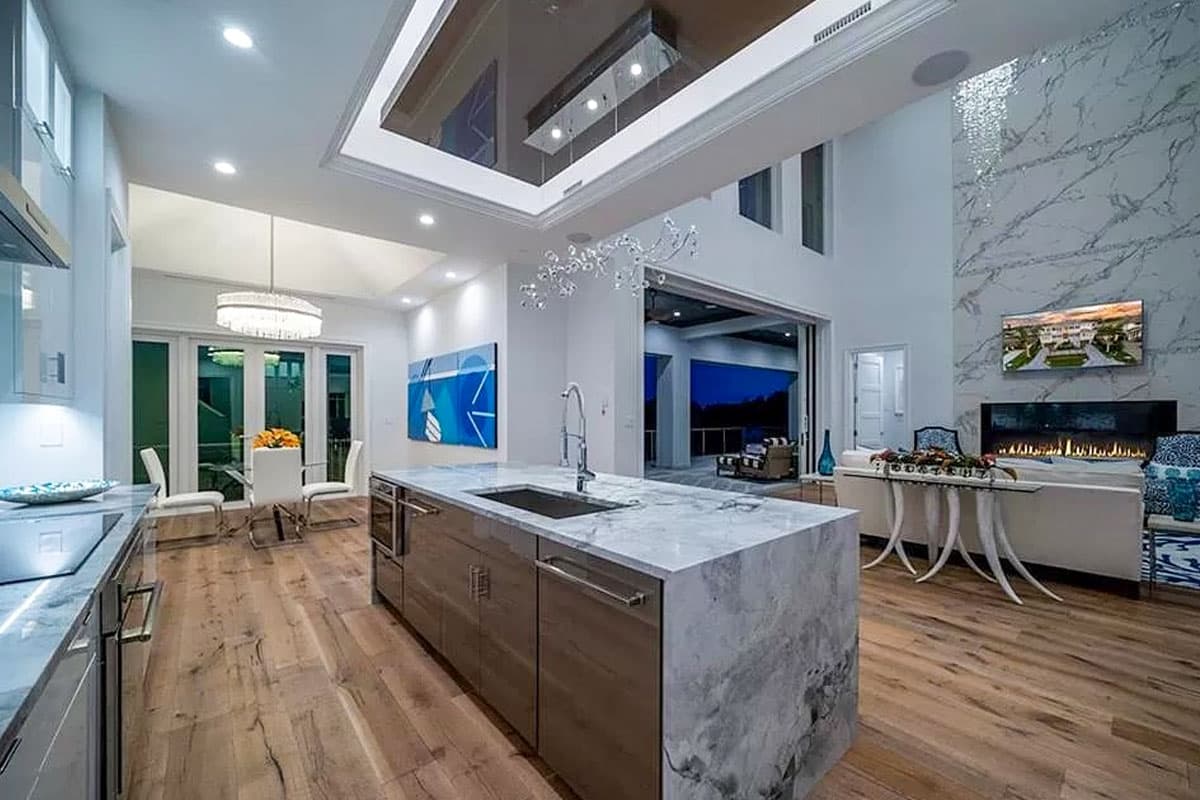 Plan 31857DN: Two-Story Coastal Beach House Plan with Two-Story Great Room - 5102 Sq Ft - Image #11 - Coastal, Coastal Contemporary, Florida-Style