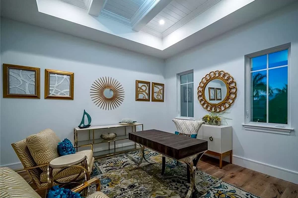 Plan 31857DN: Two-Story Coastal Beach House Plan with Two-Story Great Room - 5102 Sq Ft - Image #20 - Coastal, Coastal Contemporary, Florida-Style