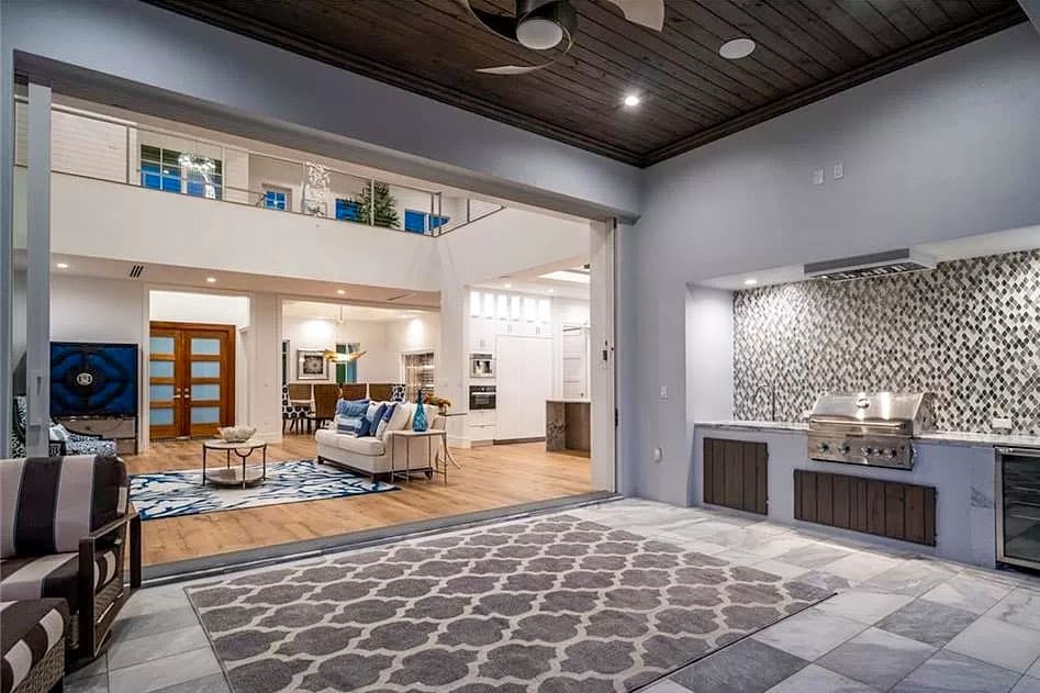 Plan 31857DN: Two-Story Coastal Beach House Plan with Two-Story Great Room - 5102 Sq Ft - Image #15 - Coastal, Coastal Contemporary, Florida-Style