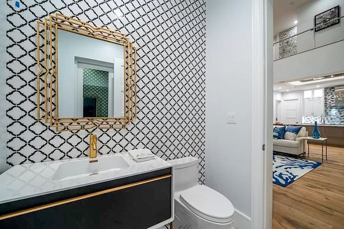 Plan 31857DN: Two-Story Coastal Beach House Plan with Two-Story Great Room - 5102 Sq Ft - Image #9 - Coastal, Coastal Contemporary, Florida-Style