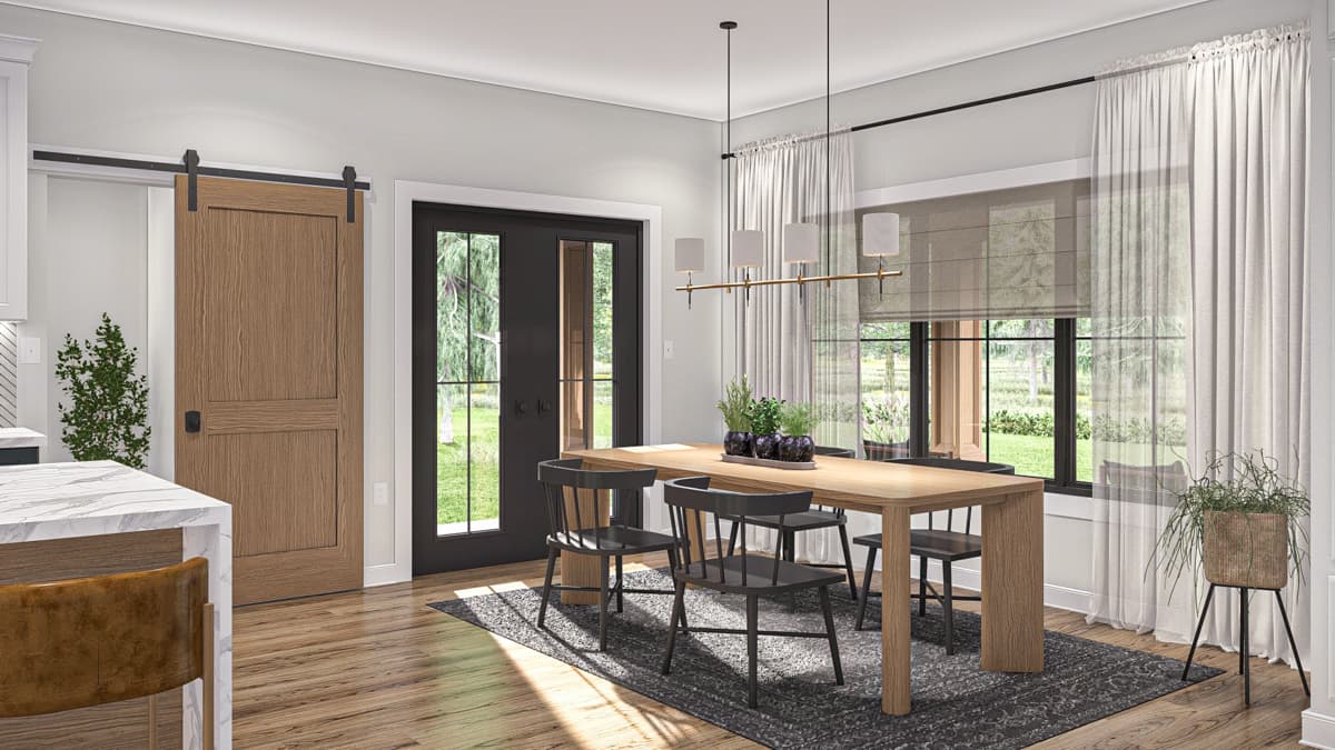 Plan 623393DJ: Two-Story Modern Farmhouse with Master Suite Laundry Access - 2454 Sq Ft - Image #10 - Country, Modern Farmhouse, New American