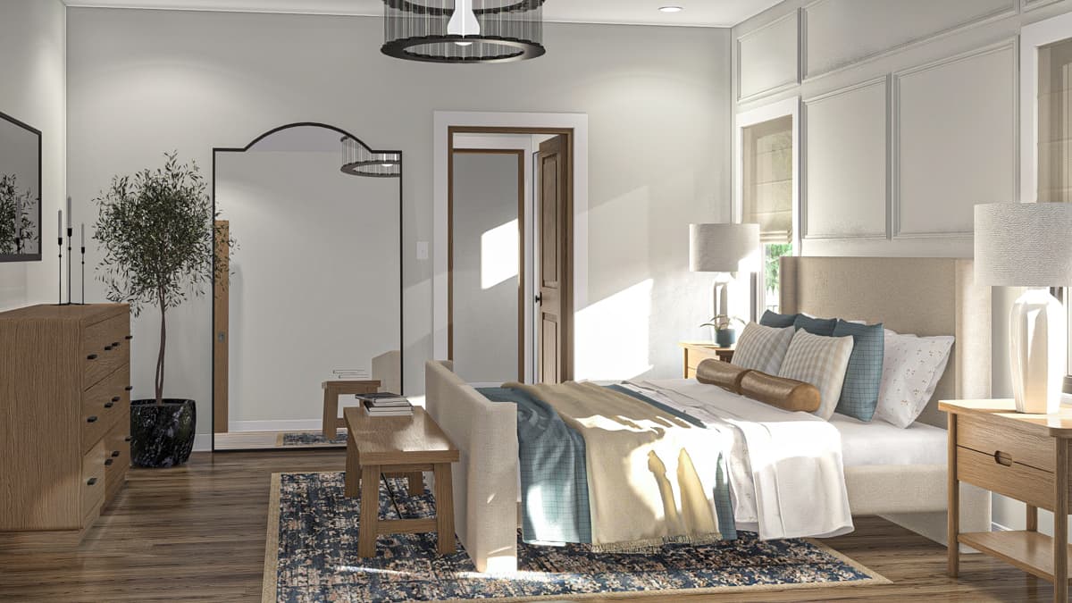 Plan 623393DJ: Two-Story Modern Farmhouse with Master Suite Laundry Access - 2454 Sq Ft - Image #11 - Country, Modern Farmhouse, New American