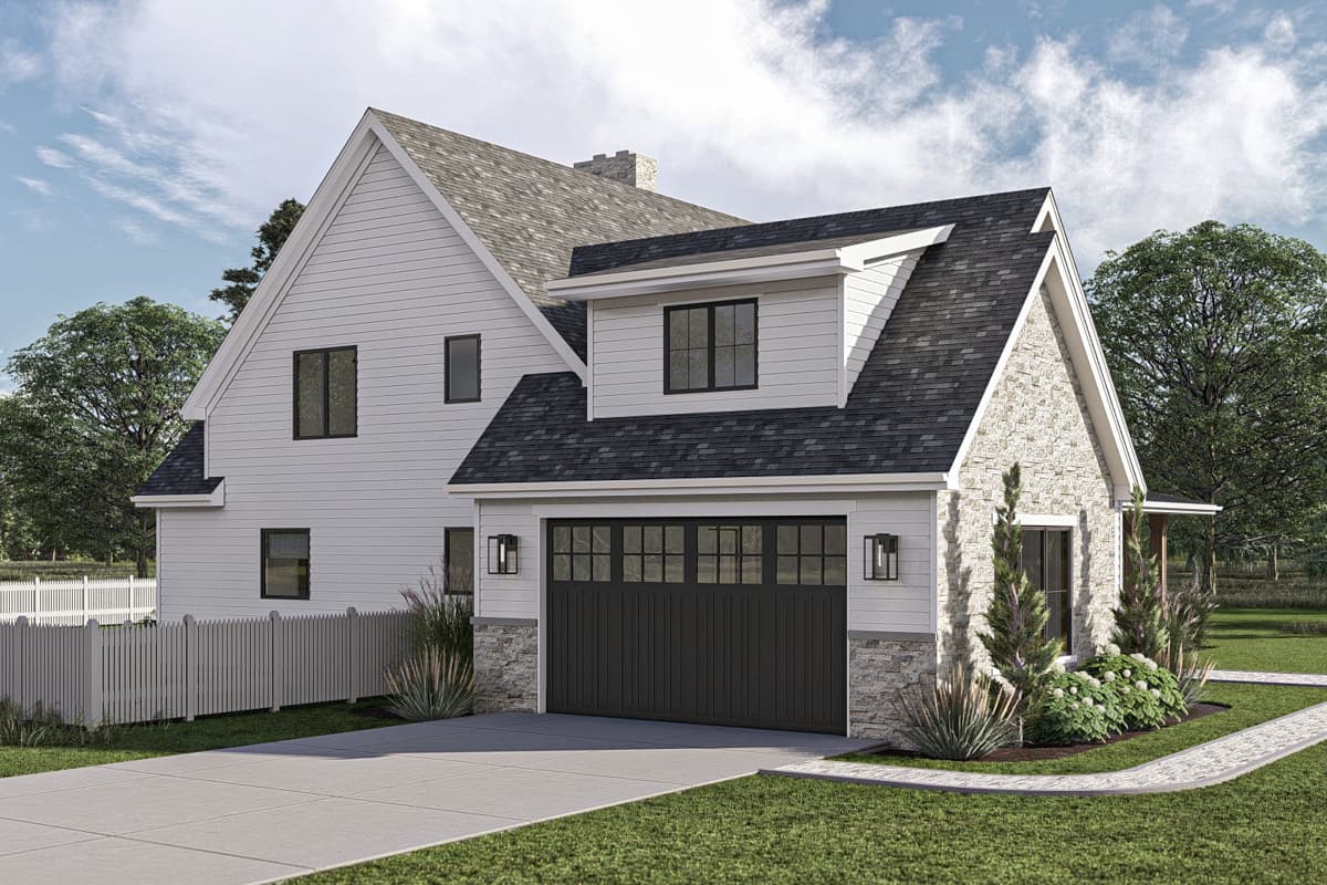 Plan 623393DJ: Two-Story Modern Farmhouse with Master Suite Laundry Access - 2454 Sq Ft - Image #18 - Country, Modern Farmhouse, New American