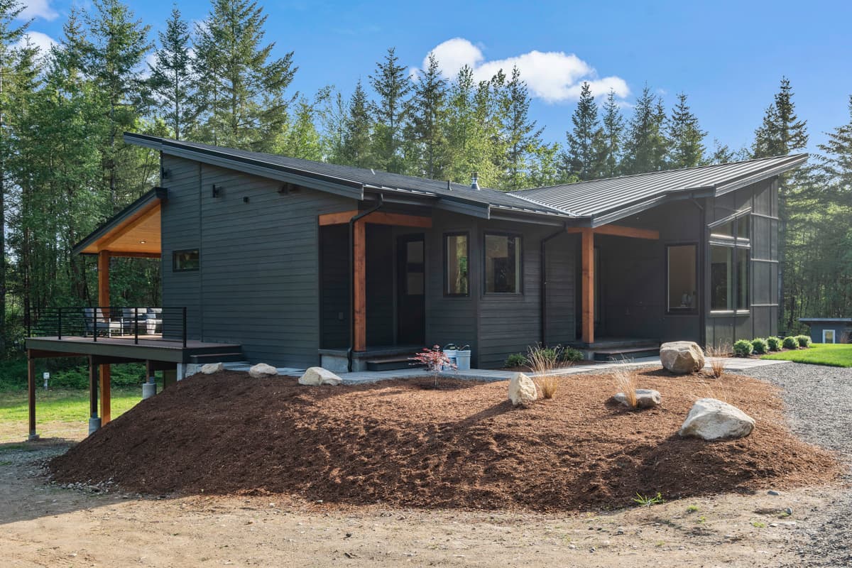 Plan 280217JWD: Mid-Century Modern House Plan with Flex Room and Finished Lower Level - 2783 Sq Ft - Image #4 - Contemporary, Mid Century Modern, Modern, Mountain, Northwest