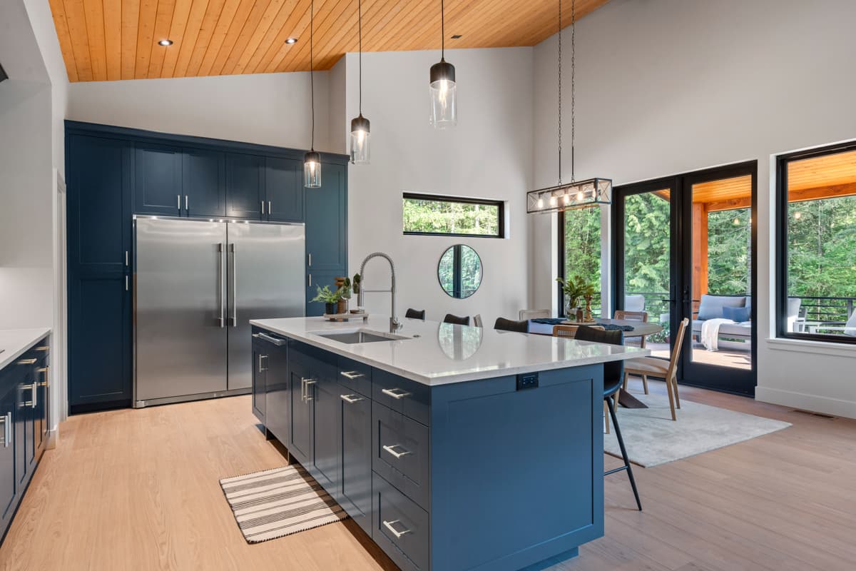 Plan 280217JWD: Mid-Century Modern House Plan with Flex Room and Finished Lower Level - 2783 Sq Ft - Image #25 - Contemporary, Mid Century Modern, Modern, Mountain, Northwest