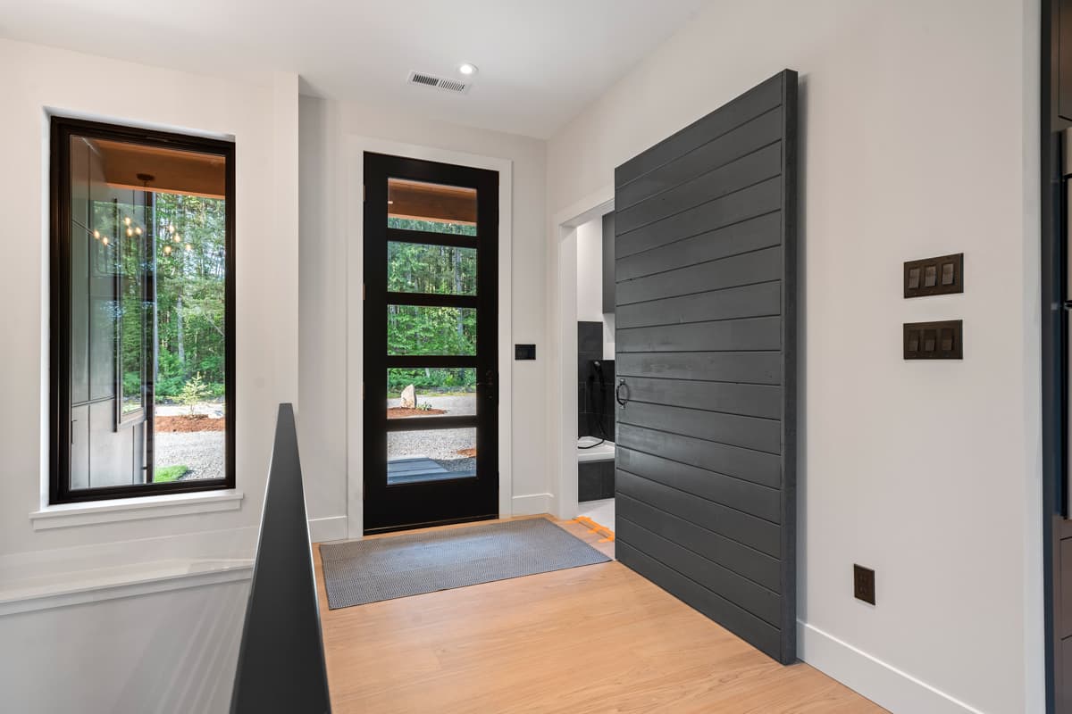 Plan 280217JWD: Mid-Century Modern House Plan with Flex Room and Finished Lower Level - 2783 Sq Ft - Image #40 - Contemporary, Mid Century Modern, Modern, Mountain, Northwest